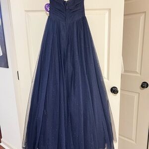 Windsor Midnight Blue Strapless Dress